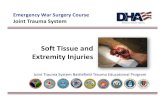 Soft Tissue Extremity Injuries EWSC 1 · 2020-04-17 · 2020, v1.0 2 23 year old infantry stepped on a mine and has a traumatic amputation of the left lower extremity near the hip