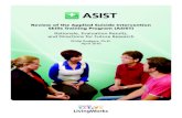 Review of the Applied Suicide Intervention Skills Training ... · The Applied Suicide Intervention Skills Training program (ASIST) provides one solution to this problem by training