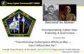 Second to None! - indianstrategicknowledgeonline.comindianstrategicknowledgeonline.com/web/8... · “Second to None!” •Network as a warfighting platform linked to a global cyber