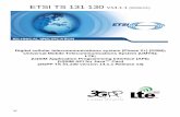 TS 131 130 - V14.1.1 - Digital cellular telecommunications ... · ETSI 3GPP TS 31.130 version 14.1.1 Release 14 4 ETSI TS 131 130 V14.1.1 (2018-01) Foreword This Technical Specification