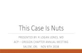 This Case Is Nuts - OHSUregularly consumed alcohol, or used illicit drugs. Family: • Has one daughter, also with a horseshoe kidney • No history of end-stage kidney, liver, or