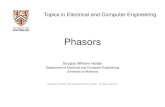 Phasors - University of Waterloodwharder/Presentations/Samples/Phasor.pdfPhasors Using Phasors • Rather than dealing with trigonometric identities, there is a more useful representation: