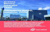 Create Renew Interact Lead Cartulinas CMPC, Valdivia, ChileCartulinas CMPC, Valdivia, Chile Impact Story. Full steam all year round The new steam boiler plant in Valdivia replaces