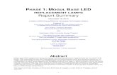PHASE 1: MOGUL BASE LED REPLACEMENT LAMPS Report Summary · 2017-06-16 · 1 PHASE 1: MOGUL BASE LED REPLACEMENT LAMPS Report Summary December 18, 2014 A Report of BPA Energy Efficiency’s