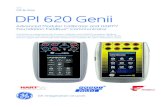 GE Oil & Gas DPI 620 Genii€¦ · Note: All previous generation DPI 620 series and the new DPI 620 Genii series products (including accessories) are compatible with each other. •