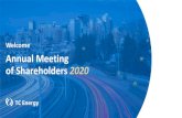 Welcome Annual Meeting of Shareholders 2020€¦ · Annual Meeting. of Shareholders. 2020. Siim Vanaselja. Chair of the Board of Directors. Chair’s welcome. CEO’s message Constitution