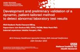 Development and preliminary validation of a dynamic ... · Development and preliminary validation of a dynamic, patient-tailored method to detect abnormal laboratory test results