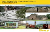 Draft Budget Cuts Programme 2016-17 Information Pack · Welcome to our 2016/17 Budget Information Pack which provides more information about our proposals to address the cuts the