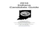 2018 Indiana Candidate Guide - IN.gov Candidate Guide.Final.pdf · Democratic or Republican candidates seeking nomination in the 2018 primary election for U.S. Senate must also collect
