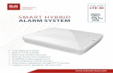 SMART HYBRID ALARM SYSTEM - M2M Services€¦ · • Mobile application for Android, iPhone • Remote arming and disarming via a smartphone • Multiple options for real-time user