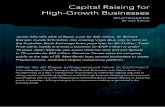 Capital Raising for High-Growth Businessespreneurcast.s3.amazonaws.com/public/CapitalRaising... · In his whitepaper, Capital Raising for High-Growth Businesses, Jack Delosa draws
