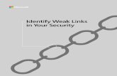 Identify Weak Links in Your Security · Identify weak links in your security 11 Globally, organizations were able to reduce the days to identify a data breach from approximately 201
