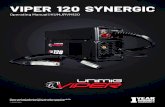 VIPER 120 SYNERGIC - Total Tools · warranty 2 safety 4 viper 120 synergic features 8 viper 120 synergic data 9 machine parts layout 10 mig with gas installation 11 gasless mig installation