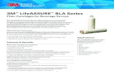 LifeASSURE BLA Series - multimedia.3m.commultimedia.3m.com/.../lifeassuretm-bla-series...9.pdf · LifeASSURE BLA series filter cartridges are ideally suited for a wide range of pre-filtration