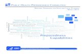 Public HealtH PreParedness caPabilities - Indiana Health Preparedness Capabilities (Mar 2011).pdfdetermined that the public health preparedness capabilities should be aligned with
