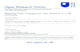 Mapping Public Engagement with Research in a UK University · analysiswith acompletely openmind,adata-grounded approach toanalysis allowsthere-searchertostartwith fewerpreconceptions.[38]Tominimise