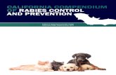 CALIFORNIA COMPENDIUM OF RABIES CONTROL AND … · 2017-01-12 · Dogs, cats, and ferrets that bite a human or another dog, cat, or ferret are subject to isolation and observation,