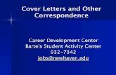 Cover Letters and Other Correspondence - Career Centerunhcareercenter.com/.../resume-cover-letters/cover-letters-and-other-correspondence.pdfCover Letters and Other Correspondence