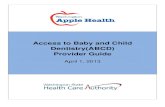 Access to Baby and Child Dentistry(ABCD) Provider …...Access to Baby and Child Dentistry Alert! The page numbers in this table of contents are now “clickable”—do a “control