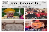 November 2017 layout - All Saints Church · known Jugnu Bhangra dancers and finishing with a Friendship Supper of dips, curry and vegan dishes. Both speakers and small discussion