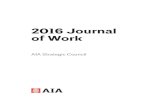 2016 Journal of Work - content.aia.orgcontent.aia.org/sites/default/files/2017-02/StrategicCouncil_AIA2016... · Return to Table of Contents 2016 Journal of Work AIA Strategic Council