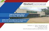 Commercial Property For Sale 336 Saluda Street …...America's Promise Alliance in 2008, Rock Hill is justly proud of its excellent schools, superb parks, quaint downtown area and