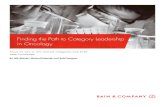 Finding the Path to Category Leadership in Oncology€¦ · Finding the Path to Category Leadership in Oncology 1 The ﬁ rst generation of blockbuster cancer drugs gen-erated a decade