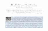 The Politics of Antibiotics - Books & ideas...The Politics of Antibiotics An interview with Ramanan Laxminarayan By Adrien Allorant and Jules Naudet The growing resistance to antibiotics