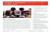Politics & Pathogens: Countdown to Zero4. Vaccination ɋ and Health Infrastructure This ɋsession introduces students to vaccinationɋfromɋaɋbiologicalɋandɋ anthropologicalɋperspective.ɋStudentsɋ