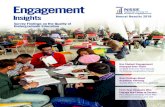 NSSE Home - Engagement · 2020-02-17 · to student engagement and success. Read on to learn about long-term trends in student advising plays in promoting engagement, and how engagement