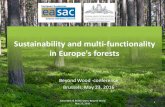 Sustainability and multi-functionality in Europe's forestsec.europa.eu/environment/forests/pdf/conf_23_05_2016/Back.pdf · Sustainability and multi-functionality in Europe's forests