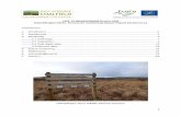 LIFE 13 BIO/UK/000428 EcoCo LIFE Dalmellington Moss: … · 2019-09-26 · deep roadside ditch. The trench bund was dug to 1.5 metres, raised above the ground by 30cm and topped with