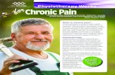Physiotherapy Works Chronic Pain - Association · Physiotherapy Physiotherapy in hospitals, clinics and the community aims to achieve healthy levels of activity and self-management