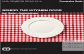 BEHIND THE KITCHEN DOOR by Saru Jayaraman · Behind the Kitchen Door highlights several ways in which restaurant workers are vulnerable to exploitation, including gender and race