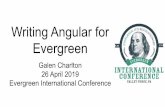Writing Angular for Evergreen International Conference ... · Writing Angular for ... Evergreen International Conference. Goals Learning how to count cats properly ... by writing