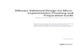 VMware Validated Design for Micro- Segmentation Planning ... · VMware Validated Design for Micro-Segmentation Planning and Preparation Guide VMware Validated Design for Micro-Segmentation
