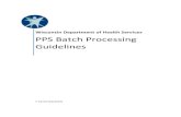 PPS Batch Processing Guidelinesthrough the PPS MCI clearance mode, which is discussed in the “MCI” section. A participant may have an MCI number as a result of enrollment in another