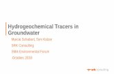 Applications of Hydrogeochemical Tracers in …...ng Groundwater Contamination Using Resistivity Surveys at a Landfill near Maoming, China. Nature Education Knowledge 3(7):20 • Clark,