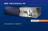 BD FACSAria™ III · PDF file 6 Gating strategy used to sort CD45RA+ and CD45RA-Tregs The BD FACSAria II system was set up for a sort using either a 70-μm or 100-μm nozzle (70 psi