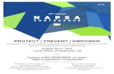 PROTECT | PREVENT | EMPOWER · Wednesday August 31, 2016 9:00 AM—10:30 AM Workshop Sessions 6 10:45 AM—12:15 PM Workshop Sessions 7 12:15 PM—1:45 PM Awards Luncheon (Lunch Provided)