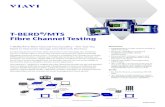 T-BERD®/MTS Fibre Channel Testing - VIAVI Solutions · ˛˚ T-BERD/MTS Fibre Channel Testing Flow Control Verification In order to support FC service installation with flow control,