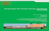 St Nicholas RC Primary School Handbook 2019-2020€¦ · St Nicholas Primary School St Nicholas RC Primary School is a denominational school serving the towns and villages of Broxburn,