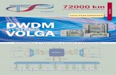 400G PERFORMANCE DWDM - Компания «Т8». DWDM ...t8.ru/wp-content/uploads/2018/09/Volga-Eng-2018-v9-web.pdf · 1U DWDM and CWDM Solutions ... DWDM Network Designs and calculation