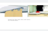Grant® By-Pass Door Sets with Fascia for Sliding Doors€¦ · Sliding Door Hardware with Fascia Top Line Grant 73-134 up to 150 lbs/door (68 kg/door), double track with fascia,