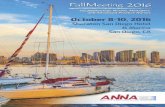 learn, network, - American Nephrology Nurses Association€¦ · learn, network,and recharge The ANNA Fall Meeting is an opportunity to for a productive return to your workplace.