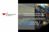 INTEGRATED 3D SEISMIC DATA INTERPRETATION WORKFLOWS · INTEGRATED 3D SEISMIC DATA INTERPRETATION WORKFLOWS Ken Abdulah and Cleƴmence Prazuck URTeC 2018 July 23-25, 2018. Introduction
