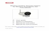 Wireless Outdoor Security Camera for Wireless Surveillance ...€¦ · Thank you for purchasing the ABUS TVAC18010C Wireless Outdoor Security Camera. To ensure optimum performance