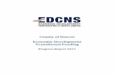 County of Simcoe Economic Development Transitional Funding · EDCNS had great success marketing the brand. Website visits increased over 300% since September 2014. The ongoing increase