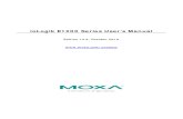 ioLogik E1200 Series User's Manual - MOXA · ioLogik E1200 Series User’s Manual The software described in this manual is furnished under a license agreement and may be used only