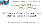 DRC Forest Reference Emission Level Methodological …redd.ffpri.affrc.go.jp/events/seminars/_img/_20160128/6_Session1_04_Final_FREL_DRC_Mr...DRC Forest Reference Emission Level Methodological